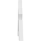 Ekena Millwork Vanguard Architectural Grade PVC Gable Bracket, 84"W x 21"H x 2"D x 6"F, 6/12 Pitch GBP084X21X0206VAN00 - alternate 4